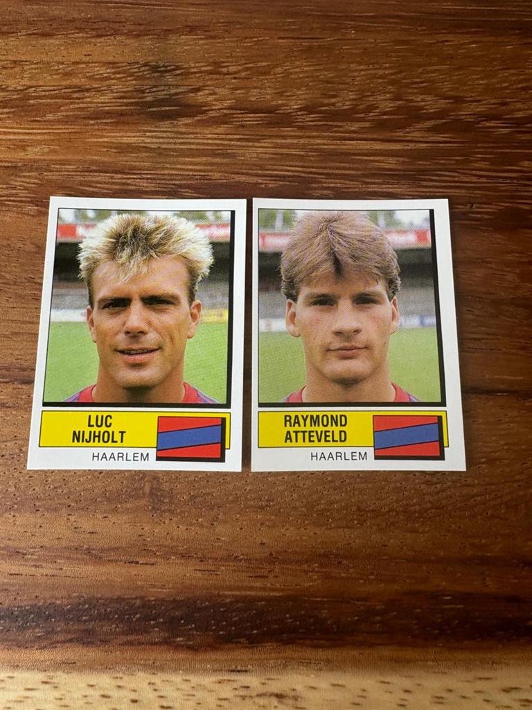 Panini 1988 Haarlem, Ophalen of Verzenden, Zo goed als nieuw, Meerdere stickers