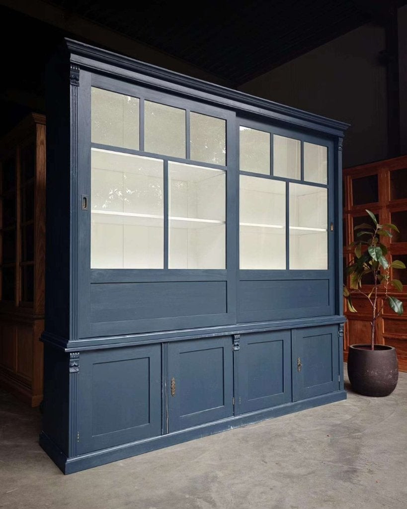 Geweldige grote apothekerskast | Winkelvitrine | #8228, Gebruikt, -, 200 cm of meer, -