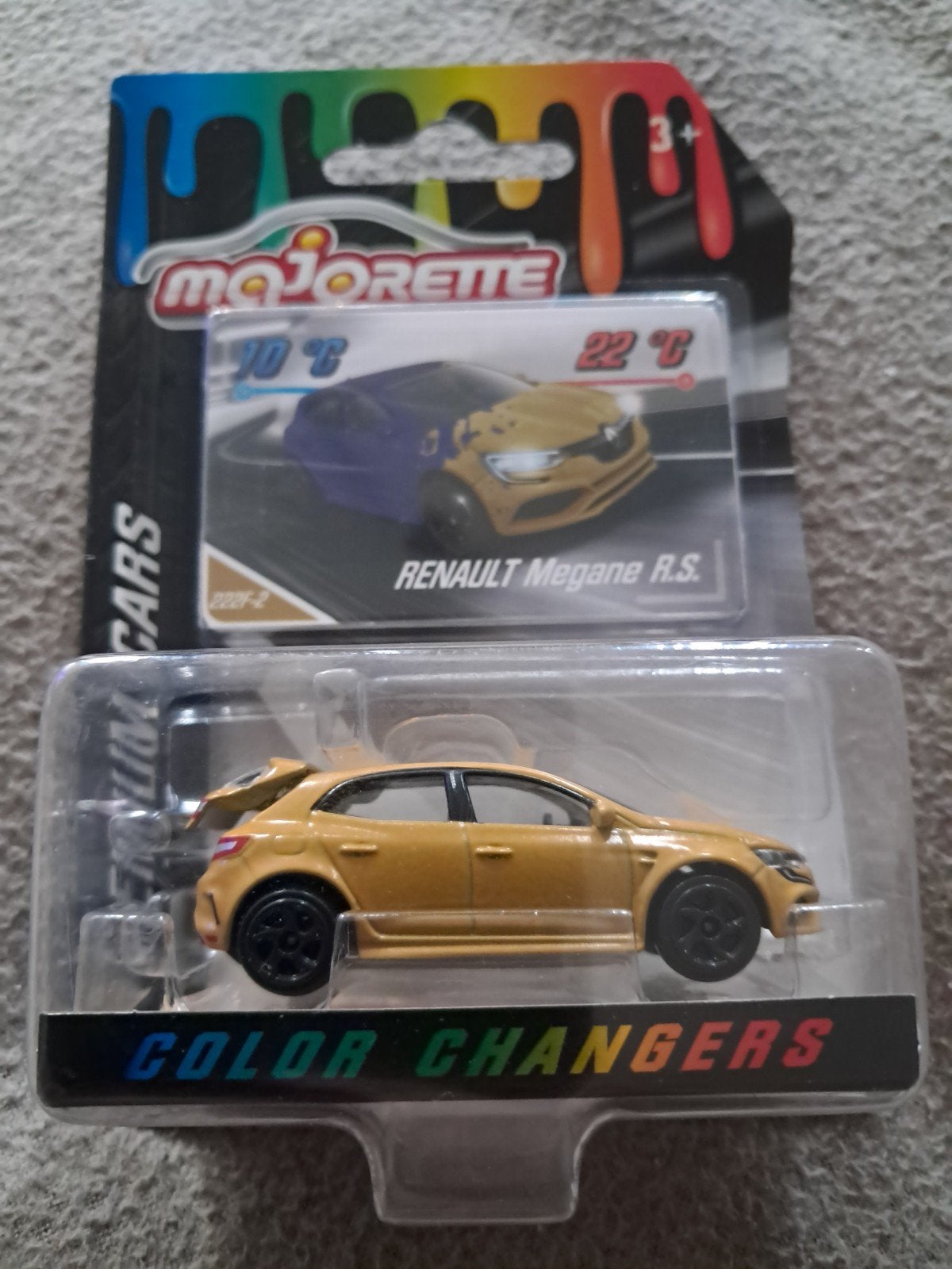 Majorette Renault Megane RS Color Changers Premium ovp, Ophalen of Verzenden, Nieuw, Auto