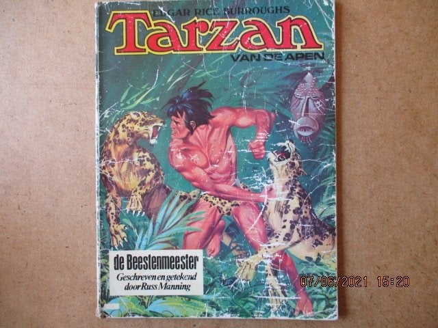 adv4141 tarzan 3, Boeken, Eén stripboek, Ophalen, Gelezen