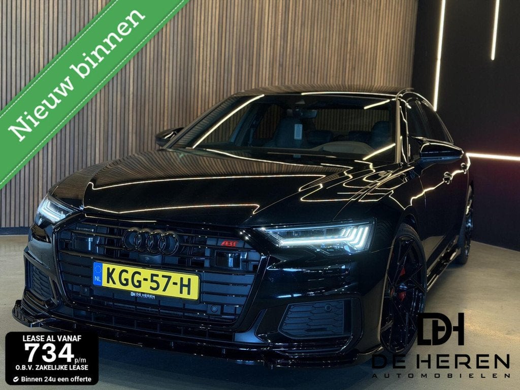 Audi A6 55 TFSI e quattro S Competition PANO, ABT, HD MATRIX, Automaat, Gebruikt, Zwart, Leder
