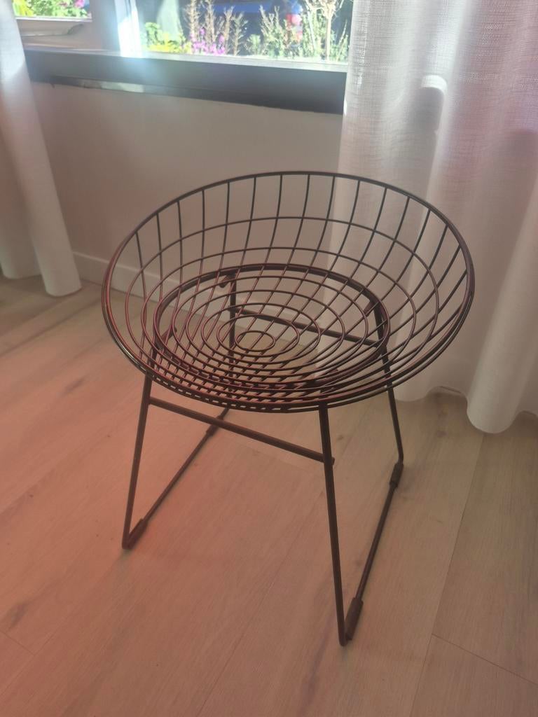 Vintage design KM05 Pastoe Kruk zwart uit de jaren 50!, Huis en Inrichting, Krukjes, Ophalen, Gebruikt, Staal