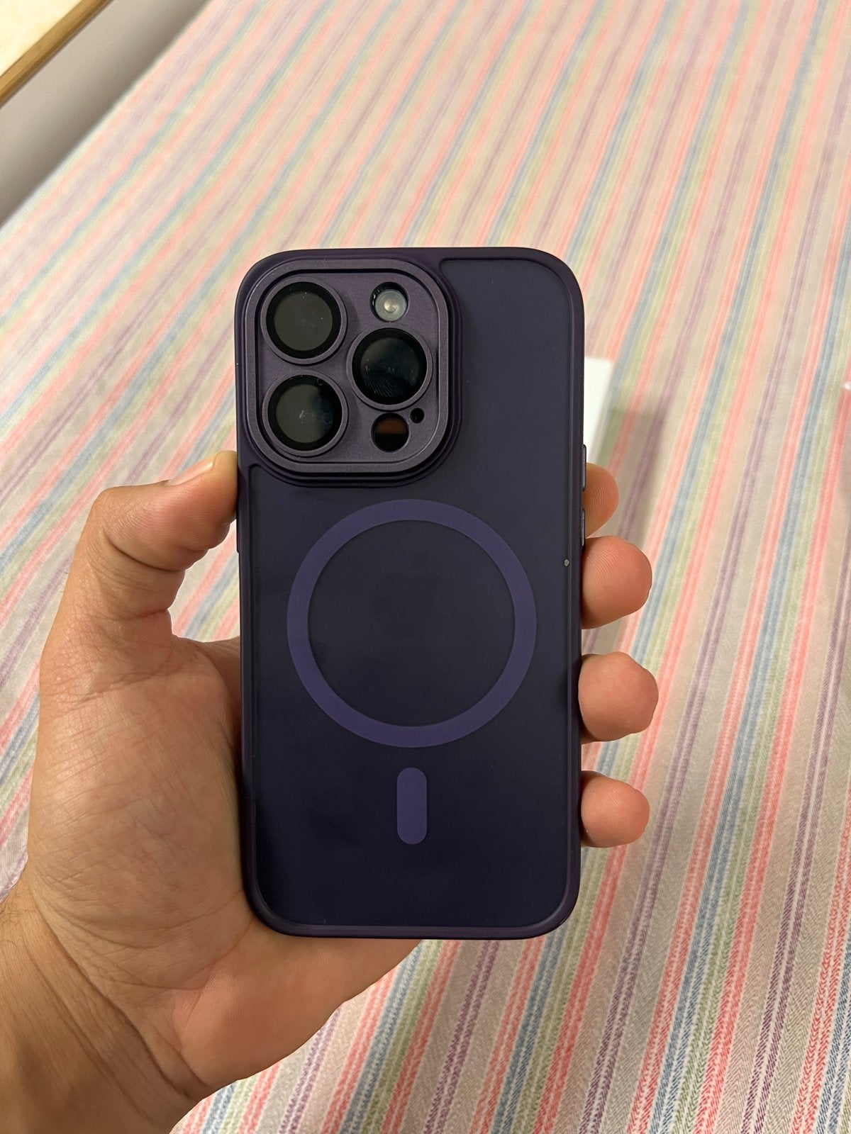 iPhone 14 Pro 128GB Dieppaars - Zo goed als nieuw, Paars, Ophalen of Verzenden, Zo goed als nieuw, Zonder simlock