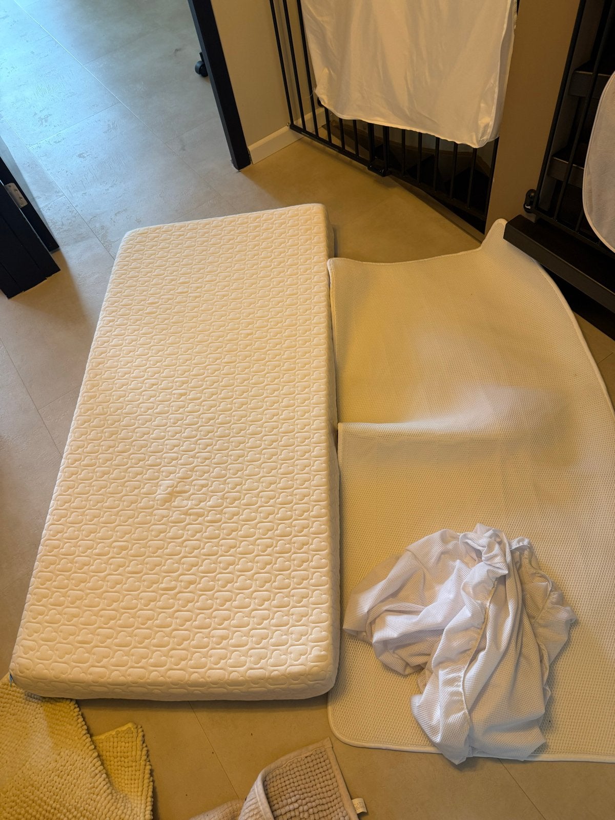 Aerosleep Evolution Premium Matras 140x70+Topper+Hoeslakens, Ophalen, Nieuw, 70 tot 85 cm, 140 tot 160 cm