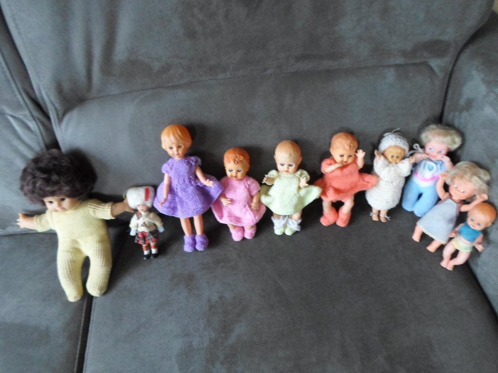 Curiosa        Oude   popjes., Antiek en Kunst, Curiosa en Brocante, Ophalen of Verzenden