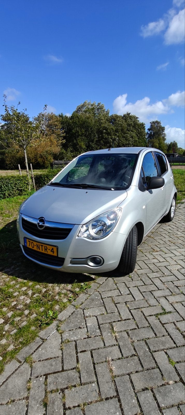 Opel Agila automaat, Stof, 40 €/maand, 4 cilinders, Origineel Nederlands