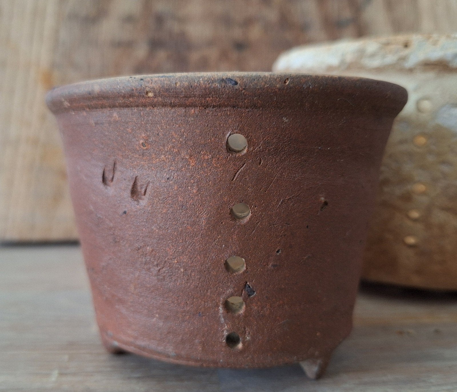 Rustieke Oude Franse Kaasmal - Terracotta, Ophalen of Verzenden