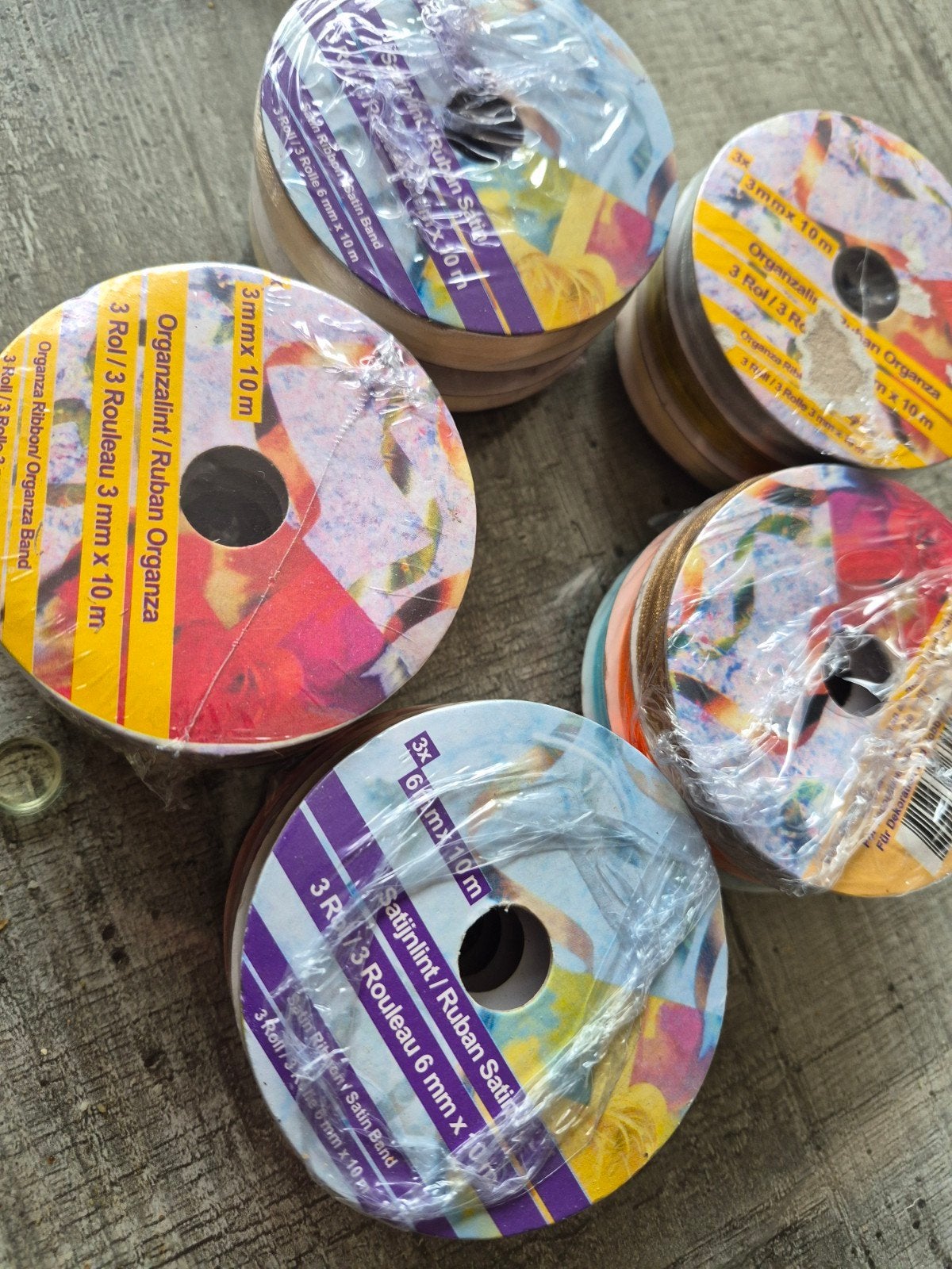 5 stuks lint, Hobby en Vrije tijd, Ophalen of Verzenden