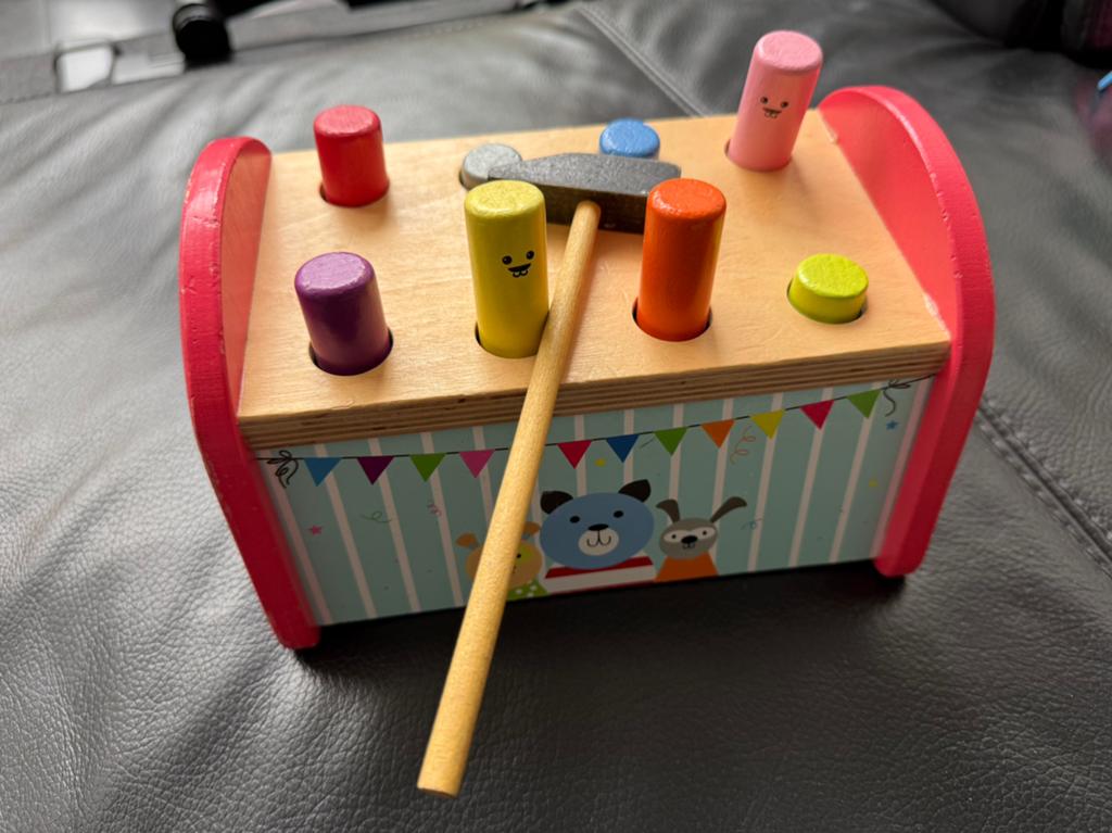 Houten klopbankje voor kinderen, Ophalen, Gebruikt, Overige typen