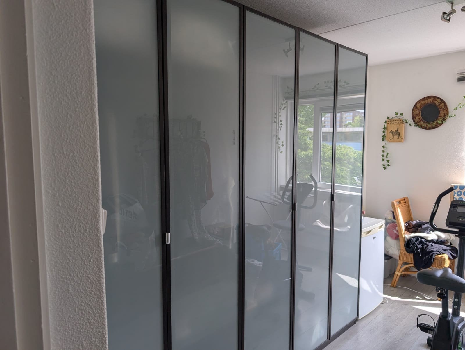 kledingkast 270x220, Huis en Inrichting, Kasten | Kledingkasten, Gebruikt, 200 cm of meer, 200 cm of meer, 50 tot 75 cm