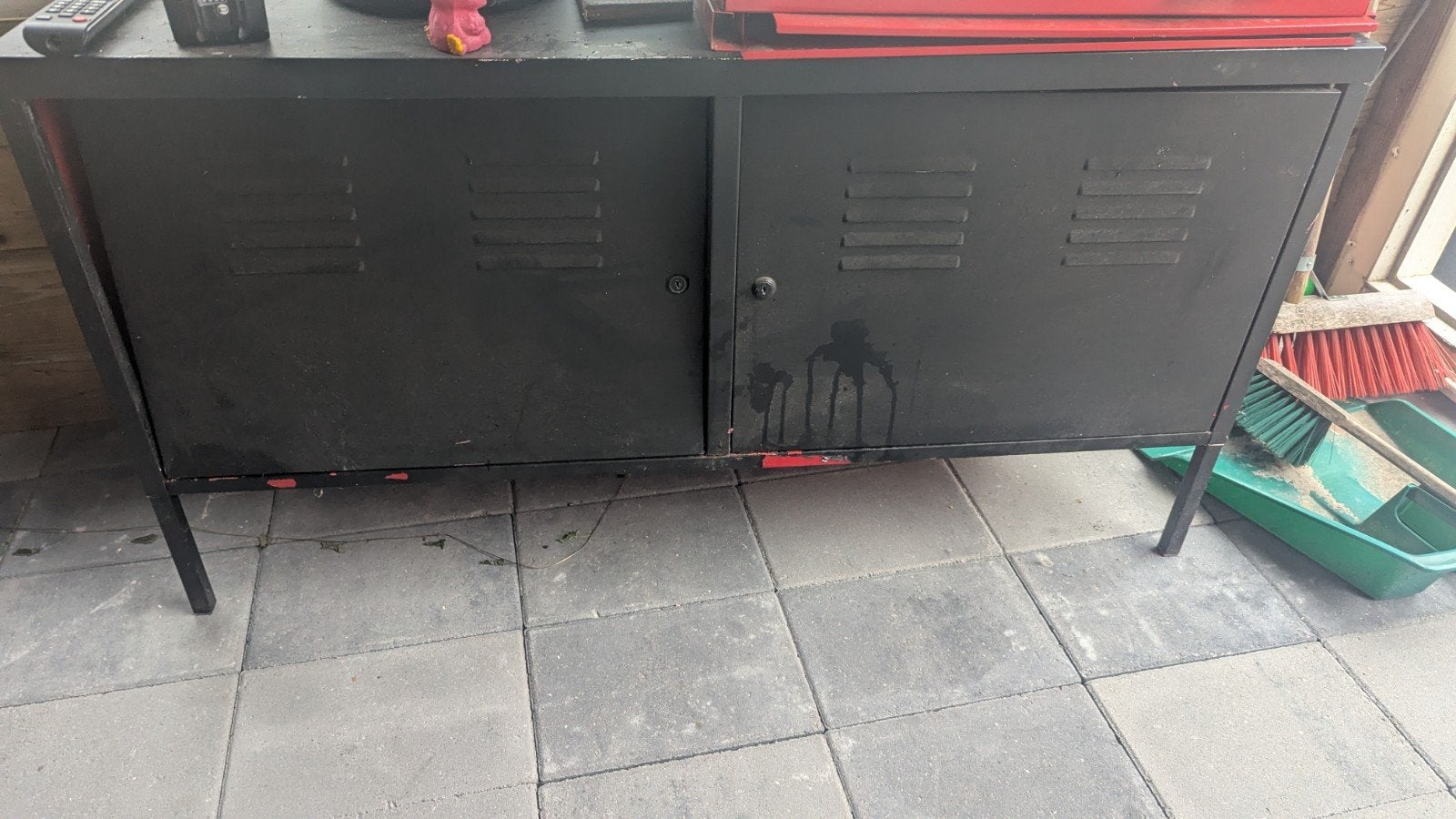 Gratis af te halen: IJzeren/Metalen kastje, Ophalen, Gebruikt, Industrieel