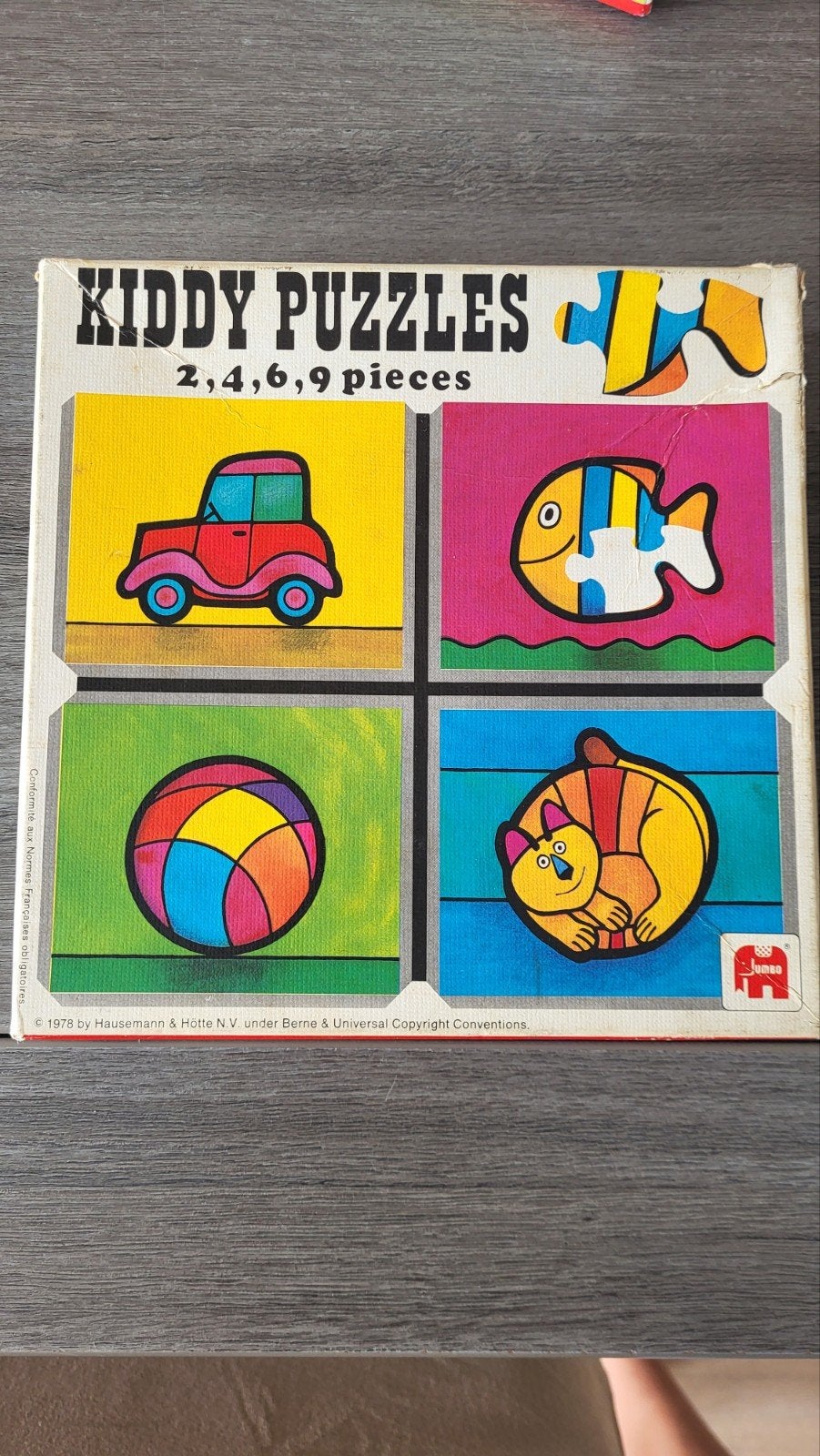 Retro puzzel niet compleet, Ophalen, Meer dan 50 stukjes, Gebruikt