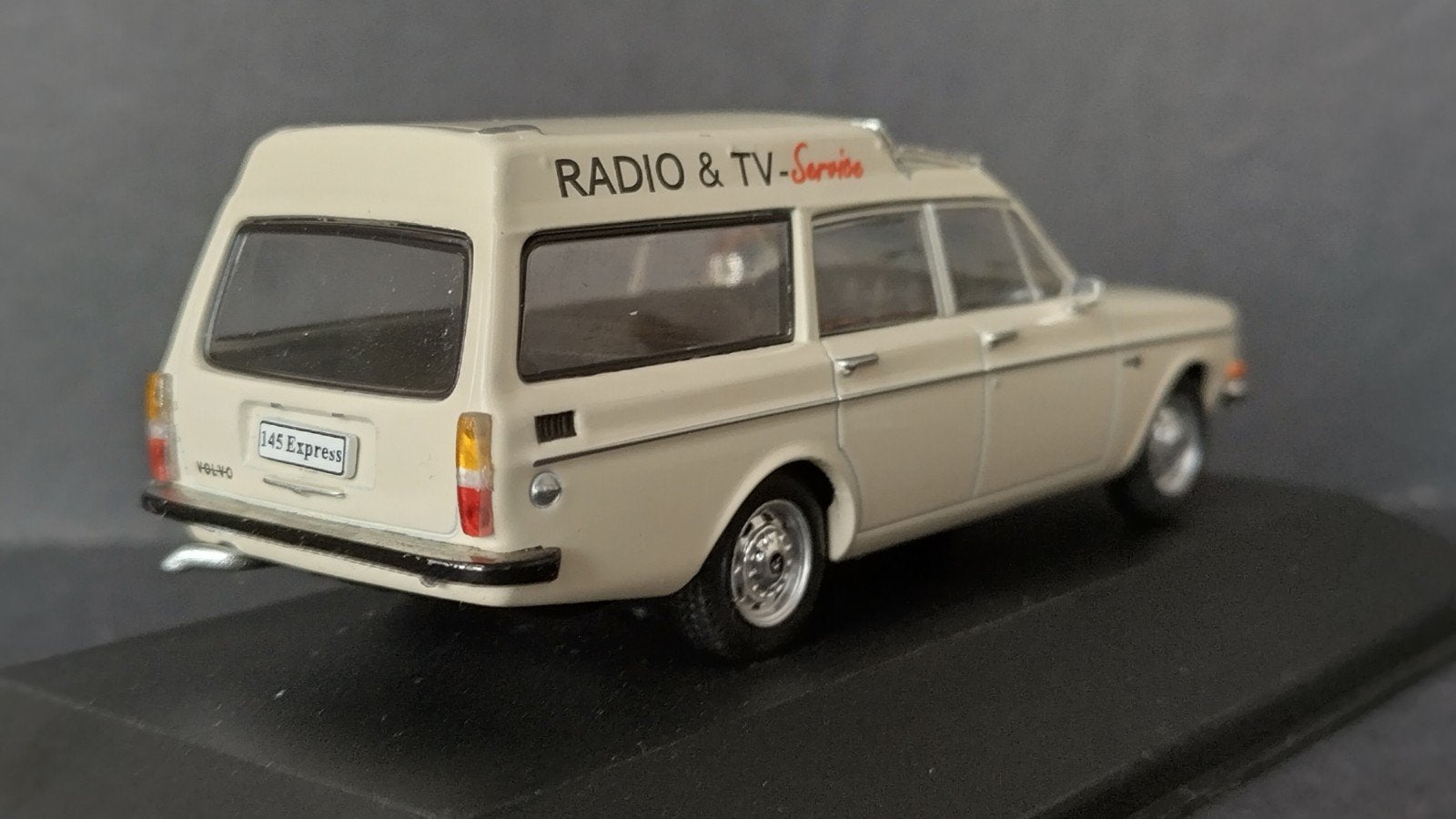 Volvo 145 Express Radio TV service 1:43 Atlas Collection Pol, Overige merken, Auto, Verzenden, .