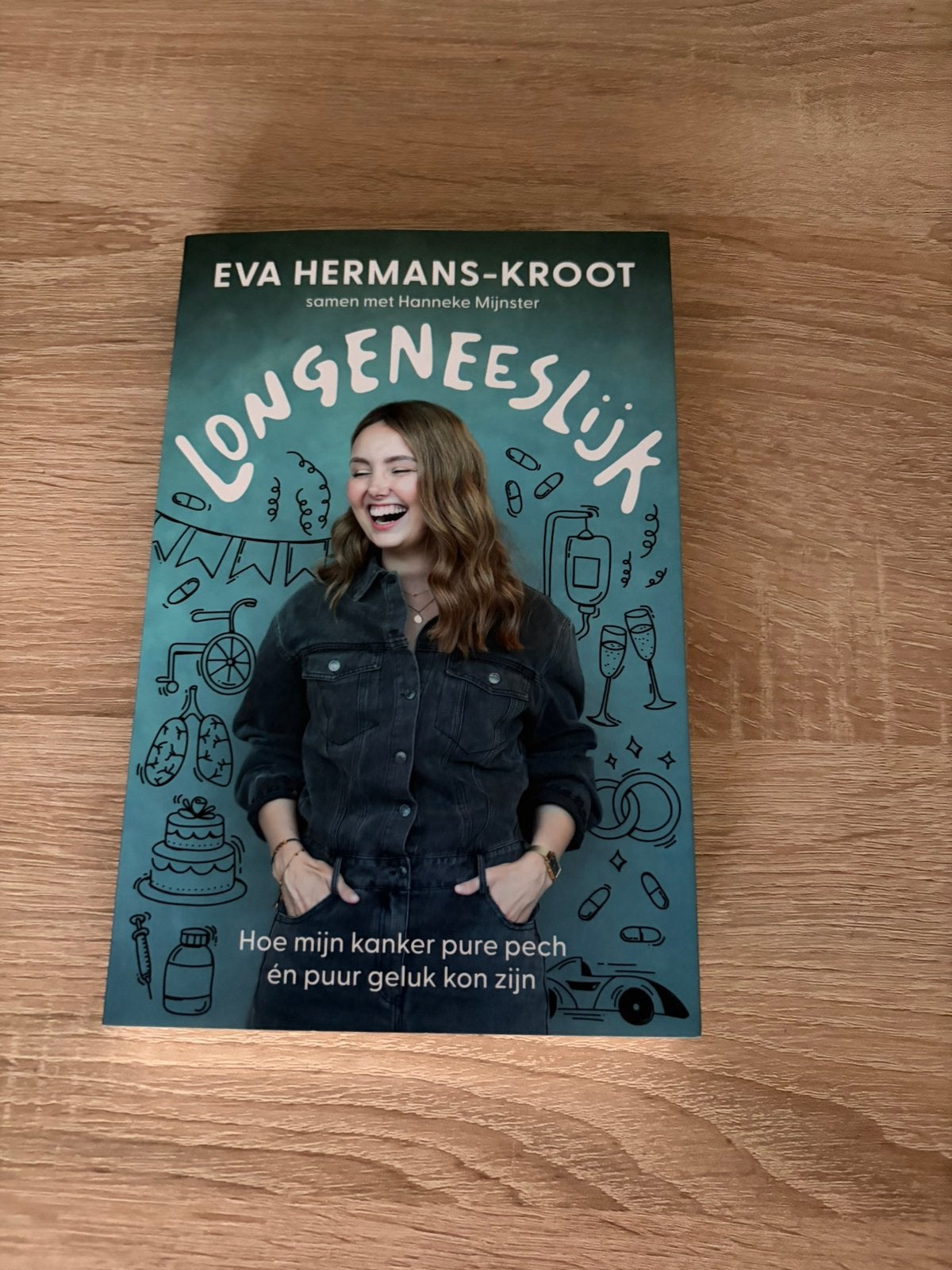 Eva Hermans-Kroot - Longeneeslijk, Ophalen of Verzenden, Zo goed als nieuw, Eva Hermans-Kroot; Hanneke Mijnster