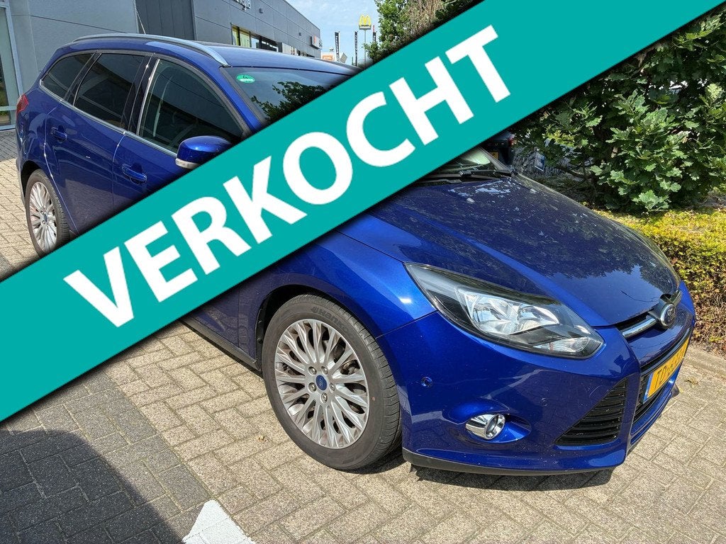 Ford Focus Wagon 1.0 EcoBoost Edition Plus navi LM cruise, Auto's, Ford, Bedrijf, Te koop, Focus, ABS, Airbags, Airconditioning