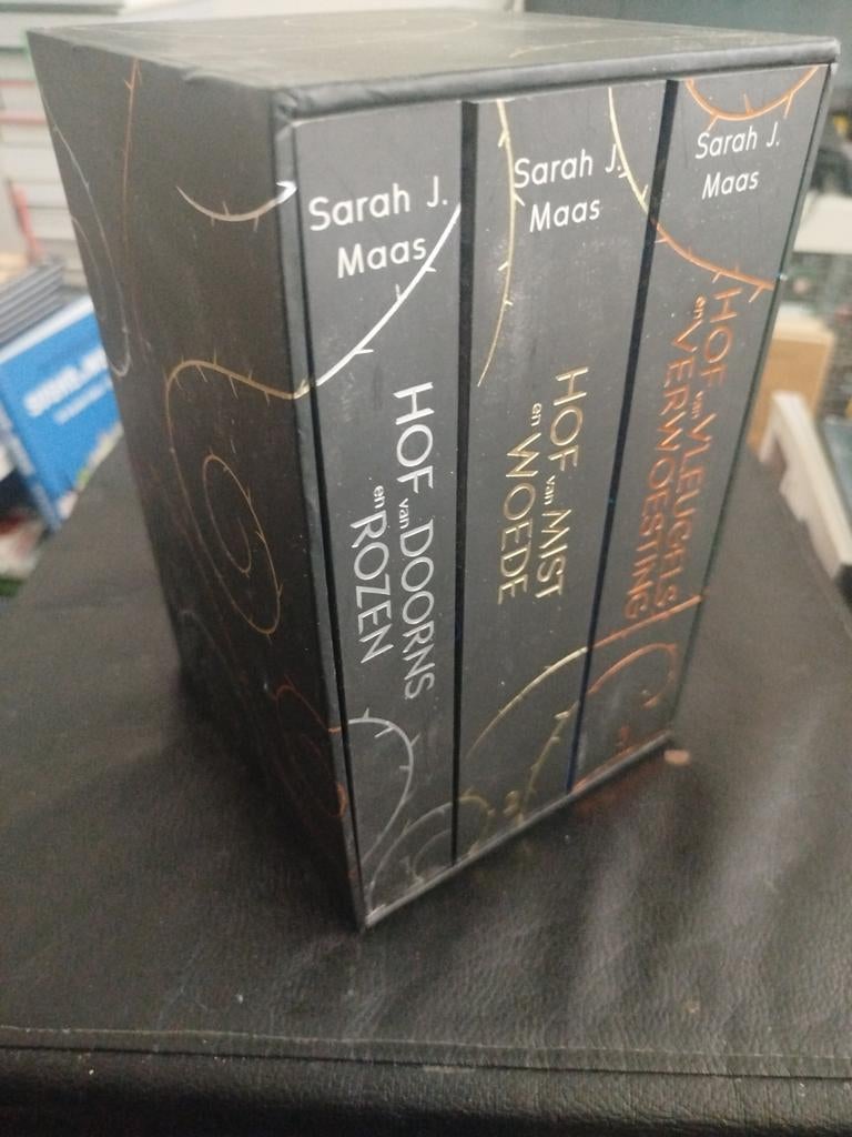 HOF VAN DOORNS EN ROZEN SERIE BOOKSET 3 DELEN SARAH J MAAS, Boeken, Ophalen of Verzenden, Zo goed als nieuw, Sarah J. Maas