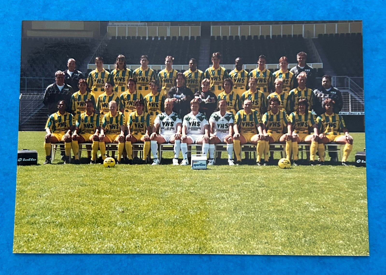 ADO Den Haag - 1996/1997 - Elftalfoto, Ophalen of Verzenden, Nieuw, Overige binnenlandse clubs, Spelerskaart
