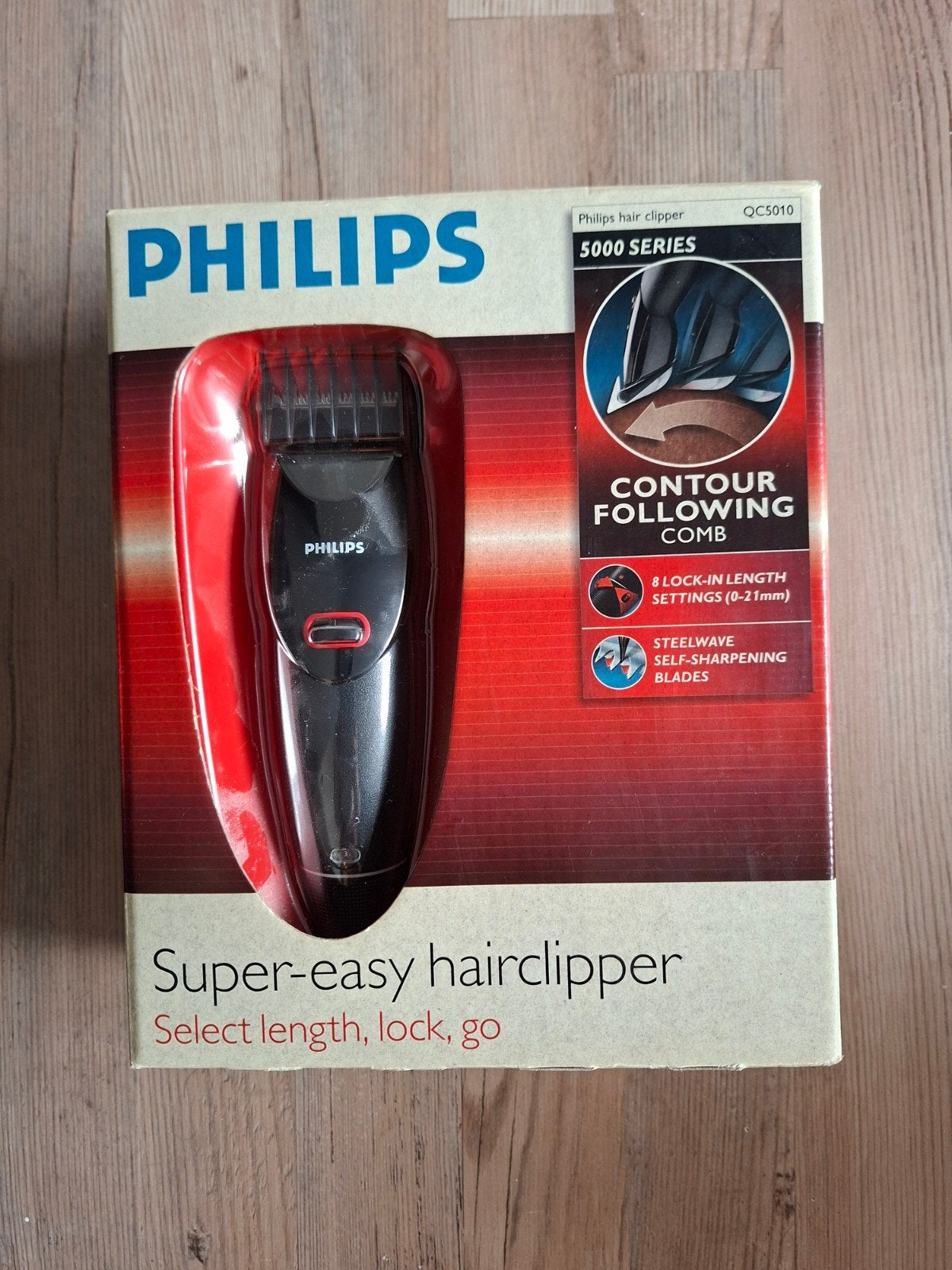 Philips QC5010 5000 Series Super Easy Haarknipper, Witgoed en Apparatuur, Ophalen of Verzenden, Nieuw, Haarverzorging