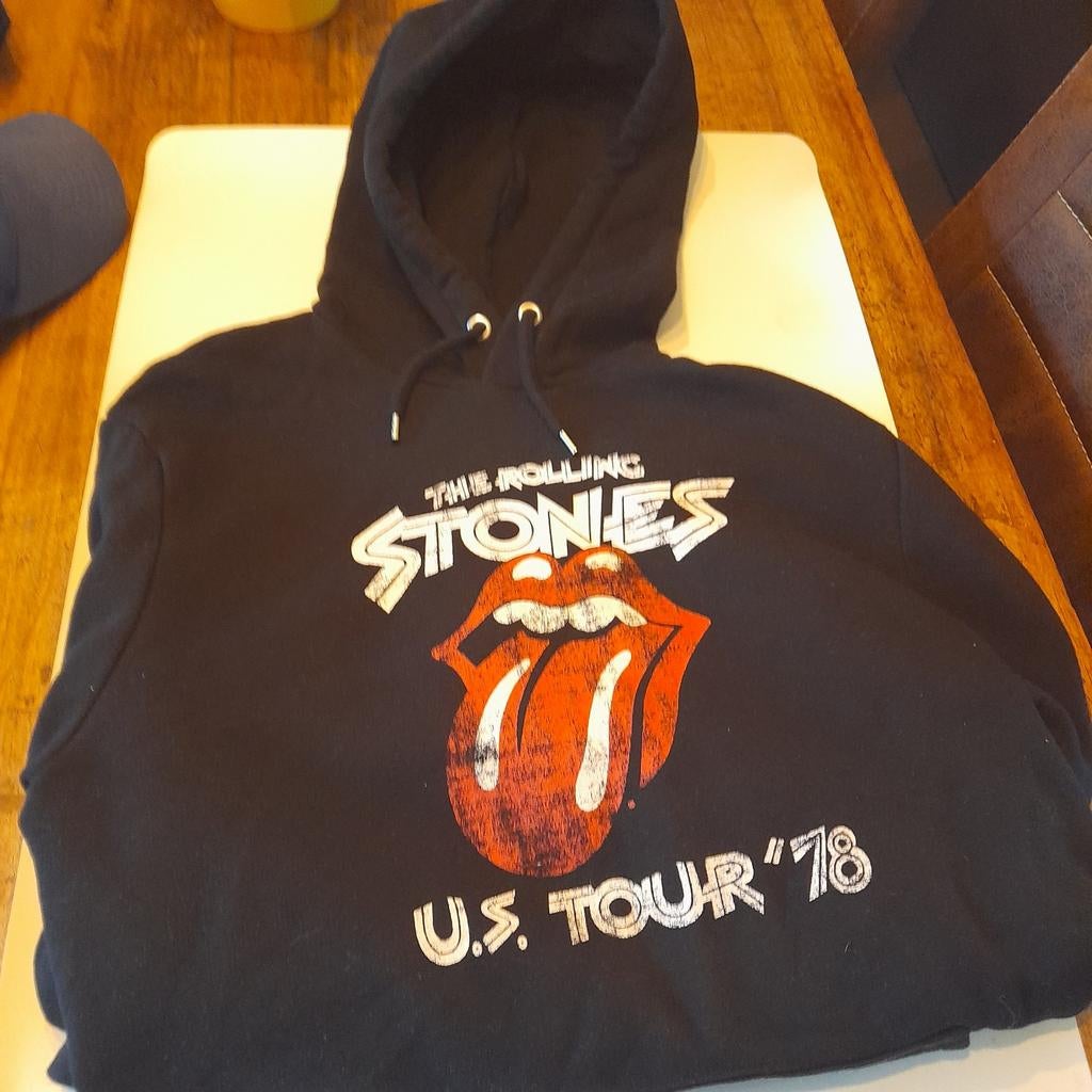 The Rolling stones hoodie maat m., Kleding | Heren, T-shirts, Ophalen of Verzenden, Zo goed als nieuw, Maat 52/54 (L)
