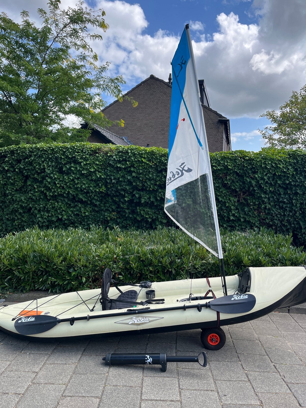 Hobie Mirage i12s Kayak (2011) met complete uitrusting, Ophalen, Eén persoon, Kajak, Zo goed als nieuw