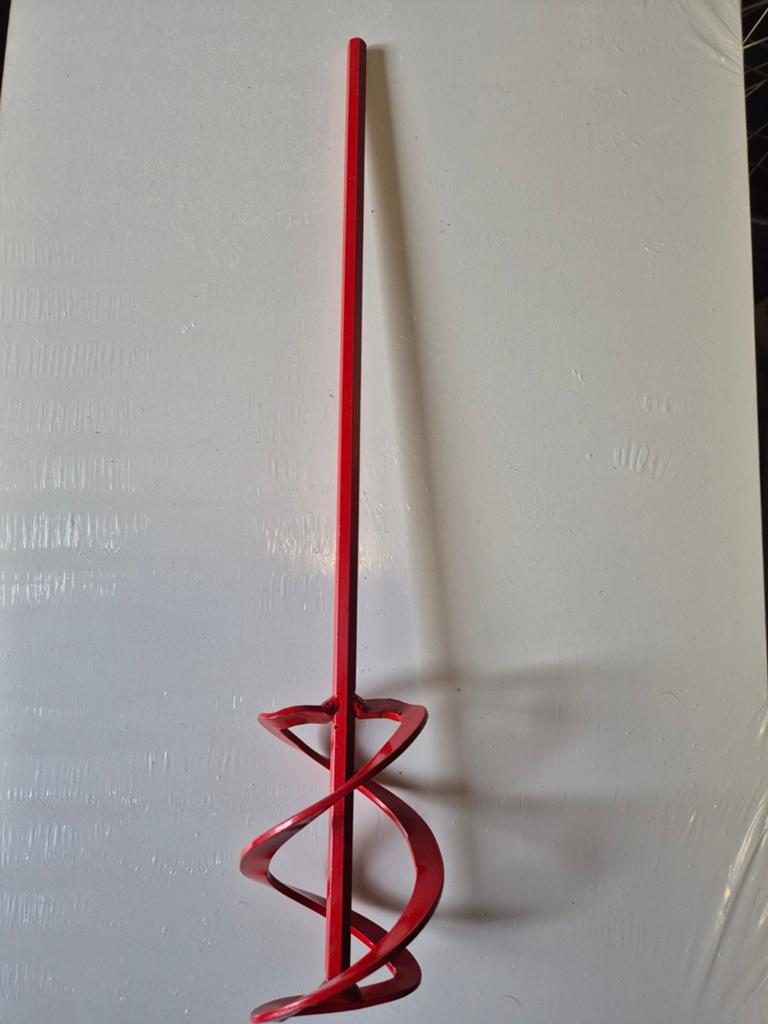 Nieuwe mengstaaf 70mm x 40cm voor mortel/tegellijm, Doe-het-zelf en Verbouw, Gereedschap | Handgereedschap, Ophalen of Verzenden