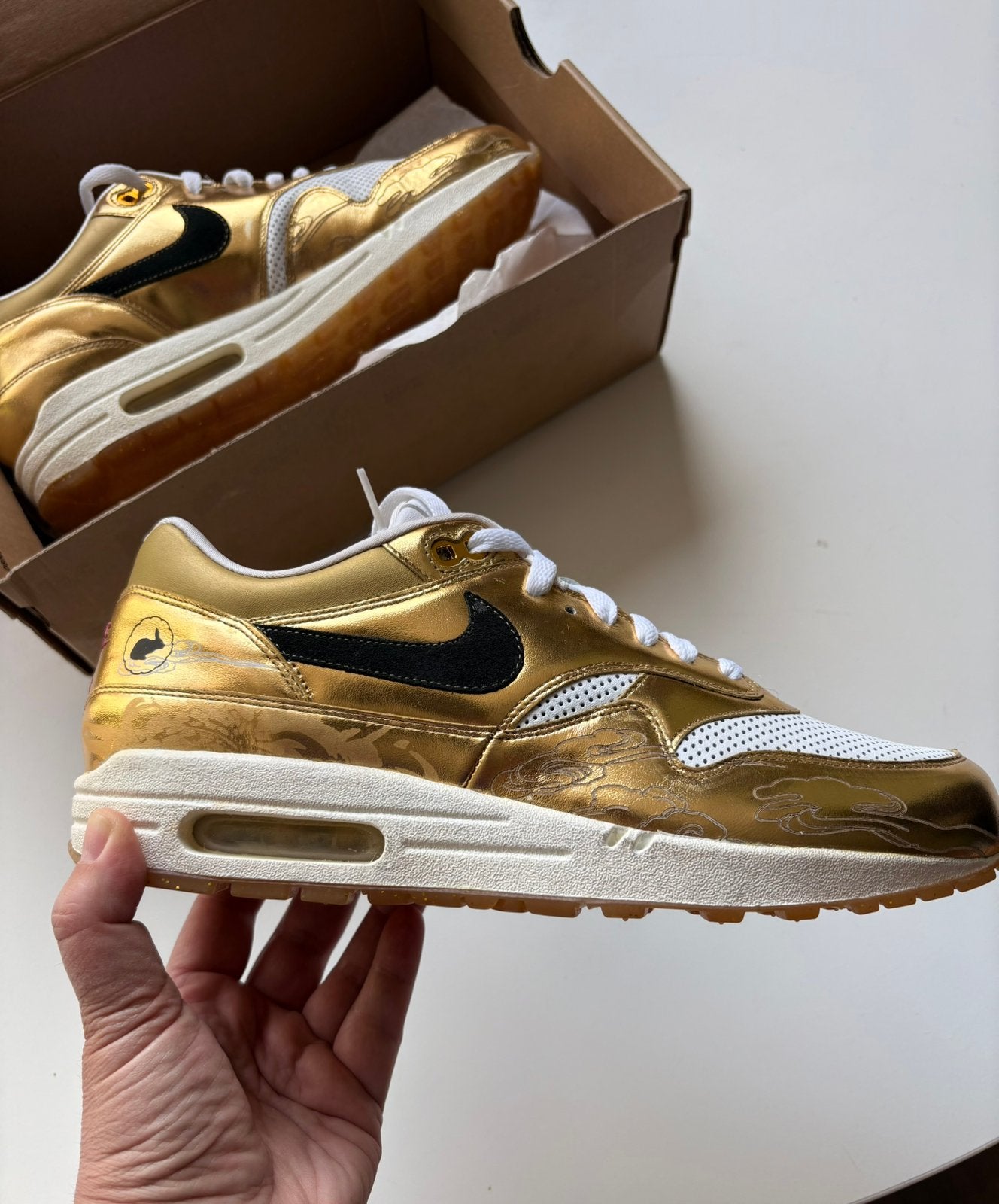 Nike Air Max 1 Supreme 'Autumn Festival' (2008) Maat 44, Ophalen, Overige kleuren, Nieuw, Sneakers of Gympen