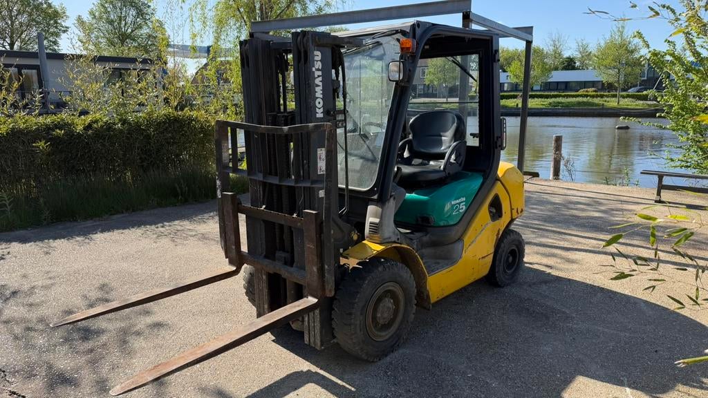 Komatsu Heftruck bj 2005 met maar 794 uren, 2000 tot 3000 kg, Ophalen of Verzenden, Diesel, Heftruck