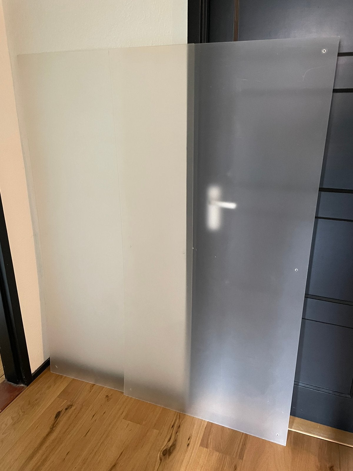 Plexiglas platen, Ophalen, Gebruikt
