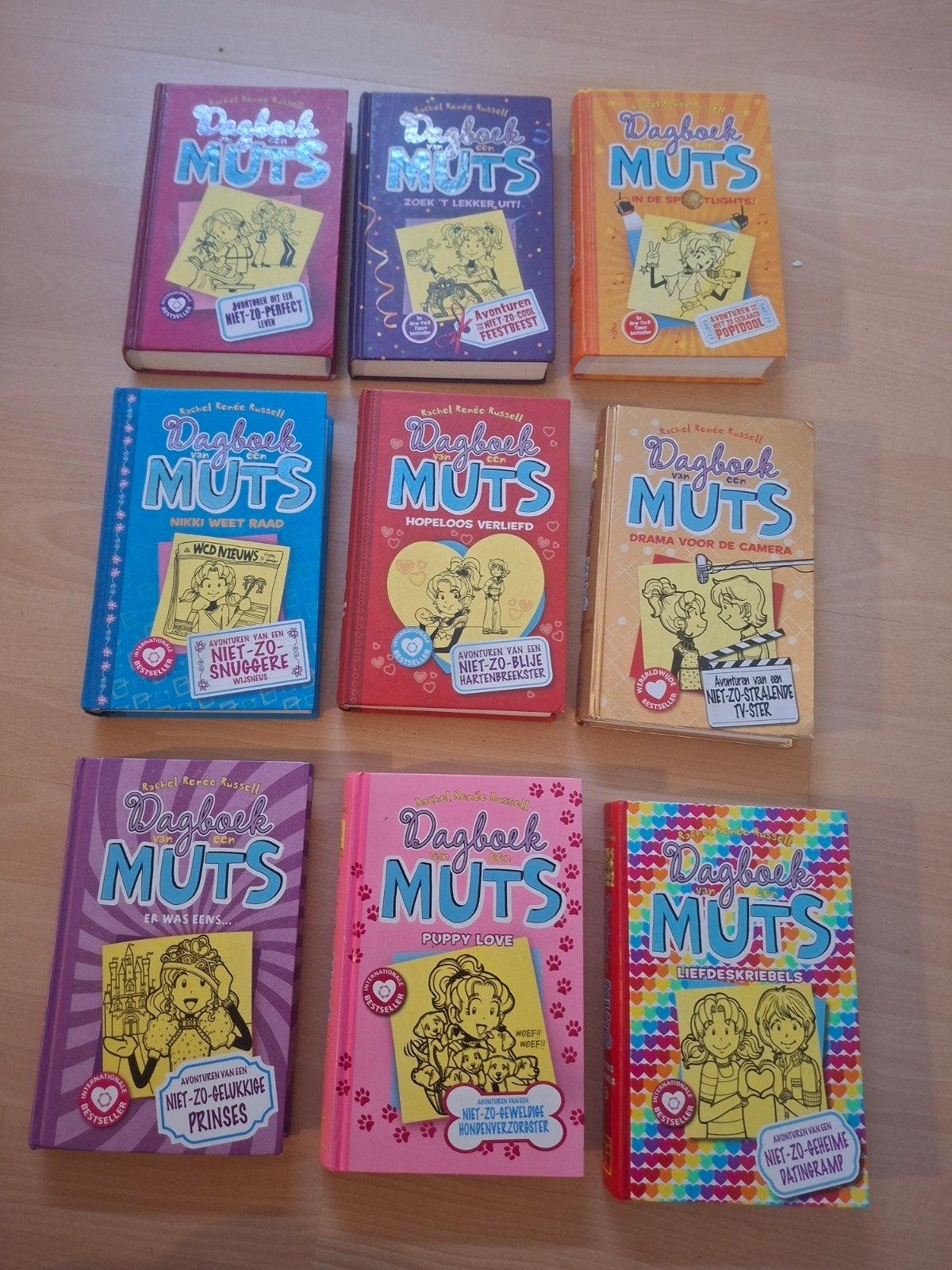 9x Dagboek van een Muts boeken, Ophalen of Verzenden, Zo goed als nieuw