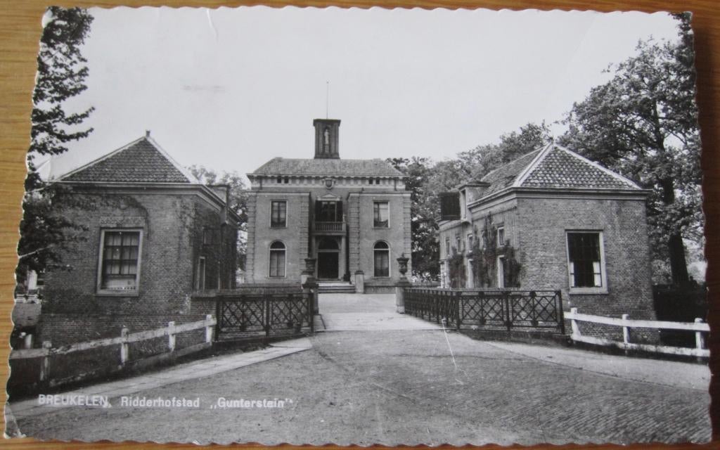 Breukelen - Ridderhofstad Gunterstein - 1965, Verzenden, 1960 tot 1980, Gelopen, Utrecht