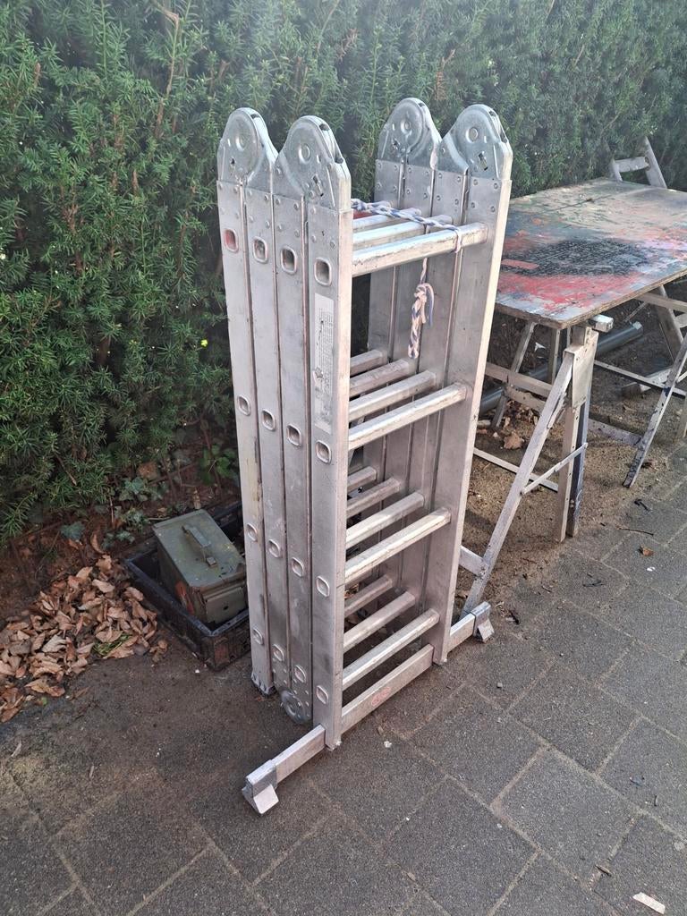 Altrex Varitrex Hercules vouwladder - Heavy Duty, Ophalen, Gebruikt, Ladder, Opvouwbaar of Inschuifbaar