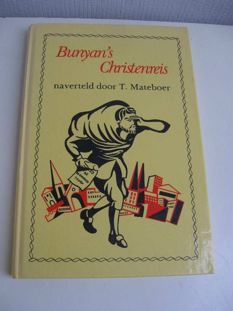 Bunyan´s Christenreis naverteld door T. Mateboer, Ophalen of Verzenden, Gelezen
