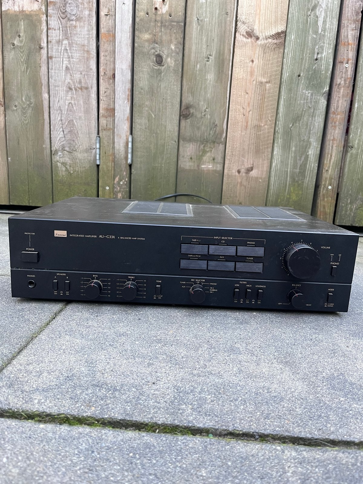 Sansui AU-G33X Versterker, Audio, Tv en Foto, Overige merken, Gebruikt, Ophalen of Verzenden, 120 watt of meer