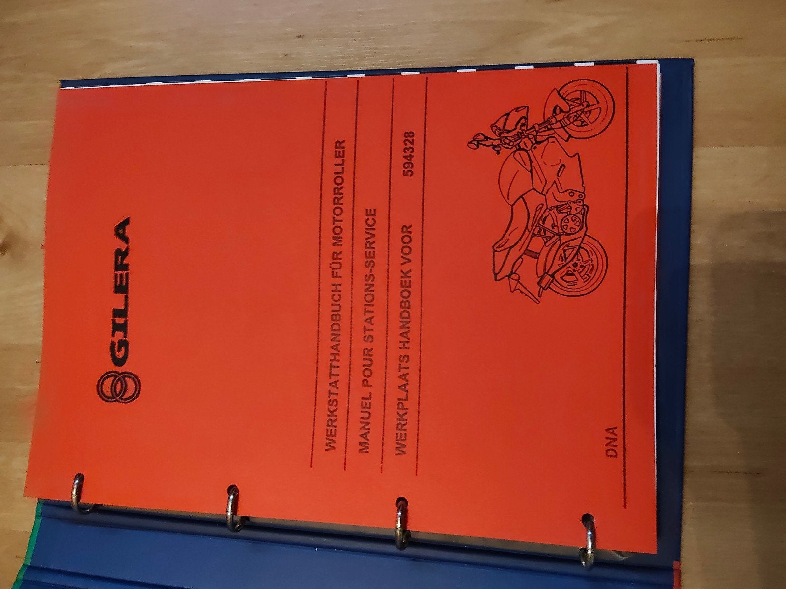 Werkplaatshandboek voor Gilera DNA 50, Ophalen of Verzenden, Nieuw, Elektrisch, Overige merken