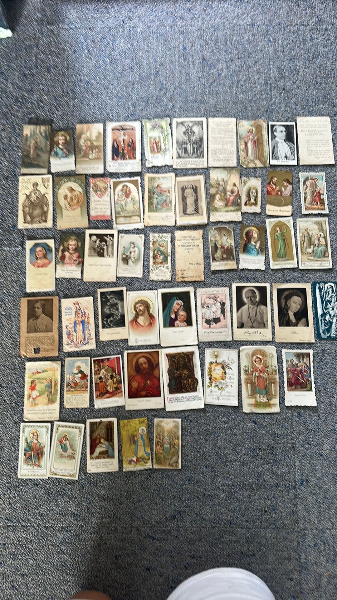 52 bijzondere bidprentjes van voor 1950!, Ophalen of Verzenden, Zo goed als nieuw