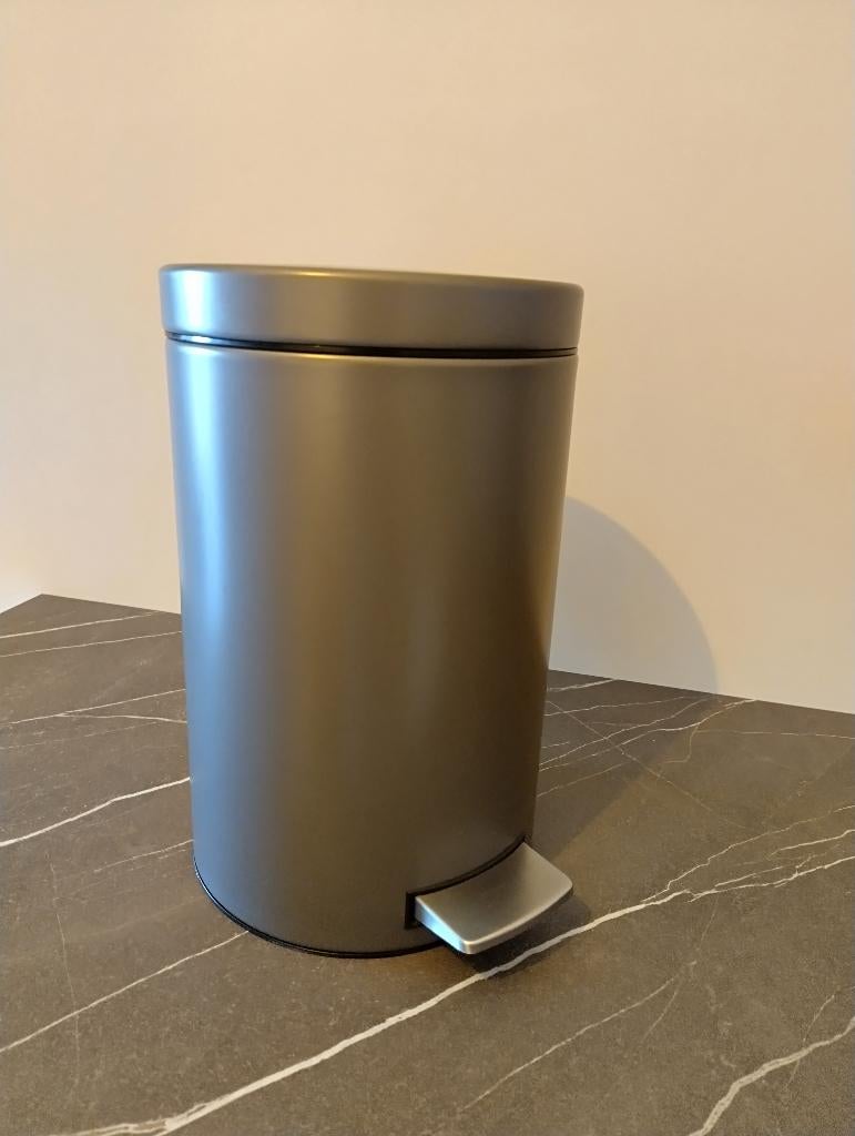 Pedaalemmer van Brabantia 12 liter zo goed als nieuw !, Ophalen, Met pedaal, Zo goed als nieuw, Rvs