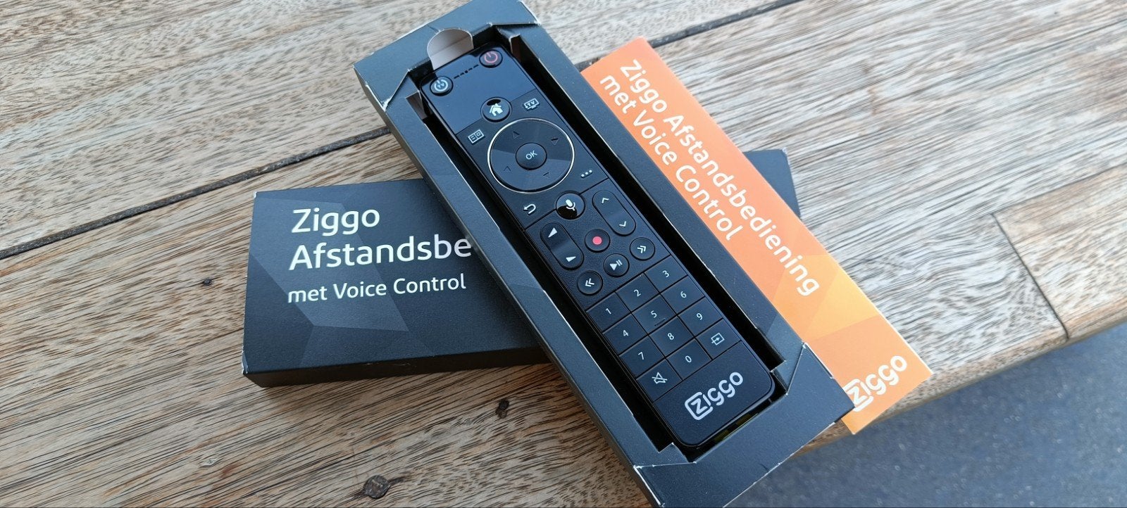 Nieuwe Ziggo Afstandsbediening met Voice Control, Ophalen, Nieuw, Origineel, Tv