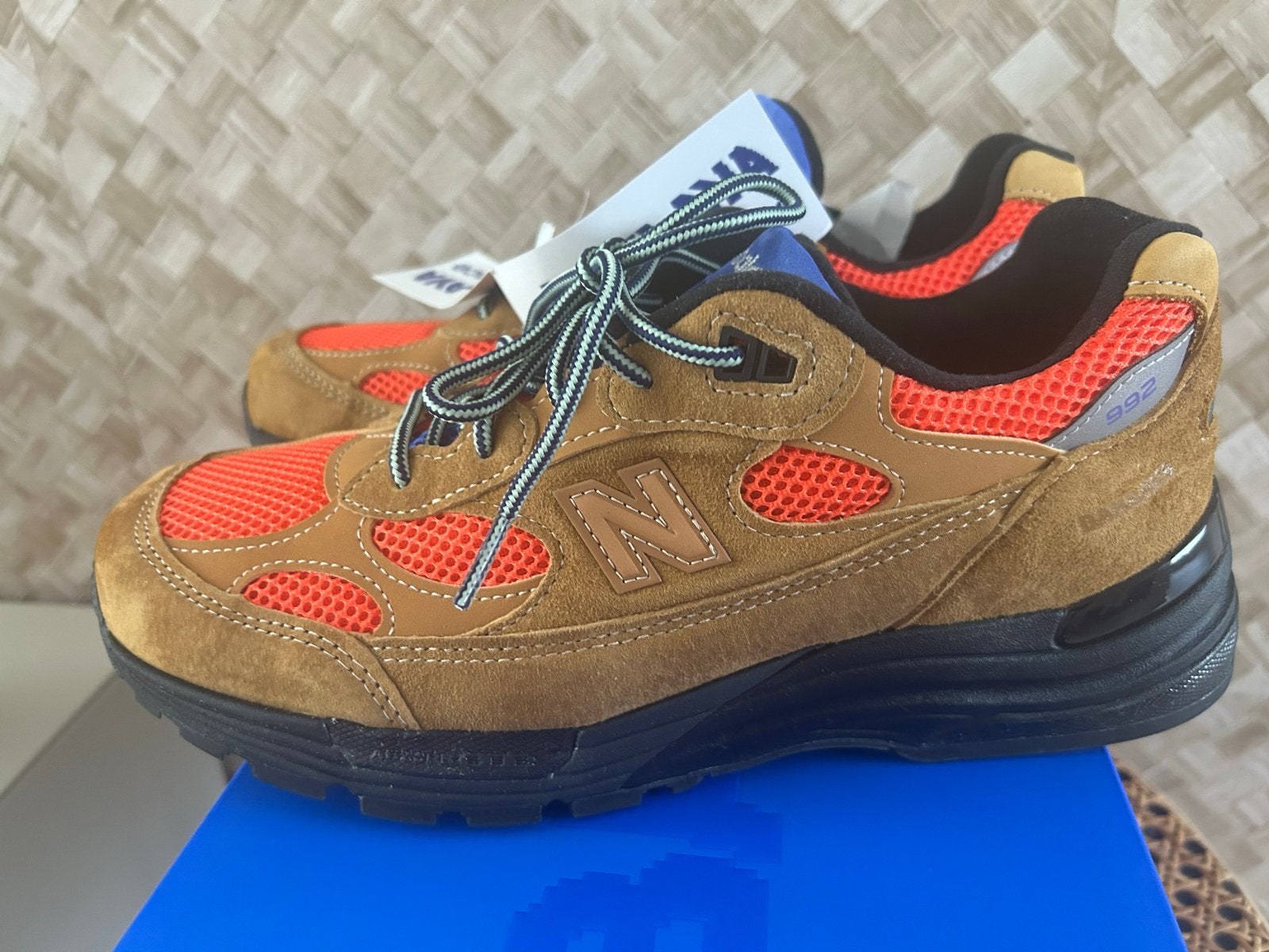 New Balance 992 Baklava Action Bronson Sneakers, Ophalen of Verzenden, Nieuw, Bruin, Sneakers of Gympen