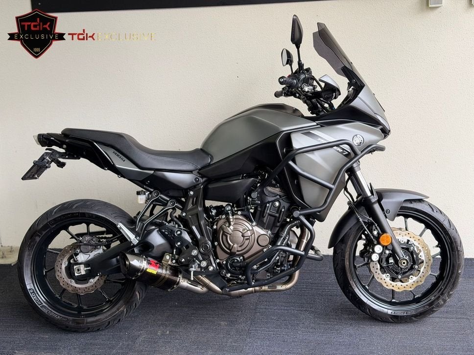 YAMAHA TRACER 7 AKRAPOVIC 35KW A2 BOMVOL MT07 TRACER 700, 2 cilinders, Bedrijf, Onbekend, YAMAHA