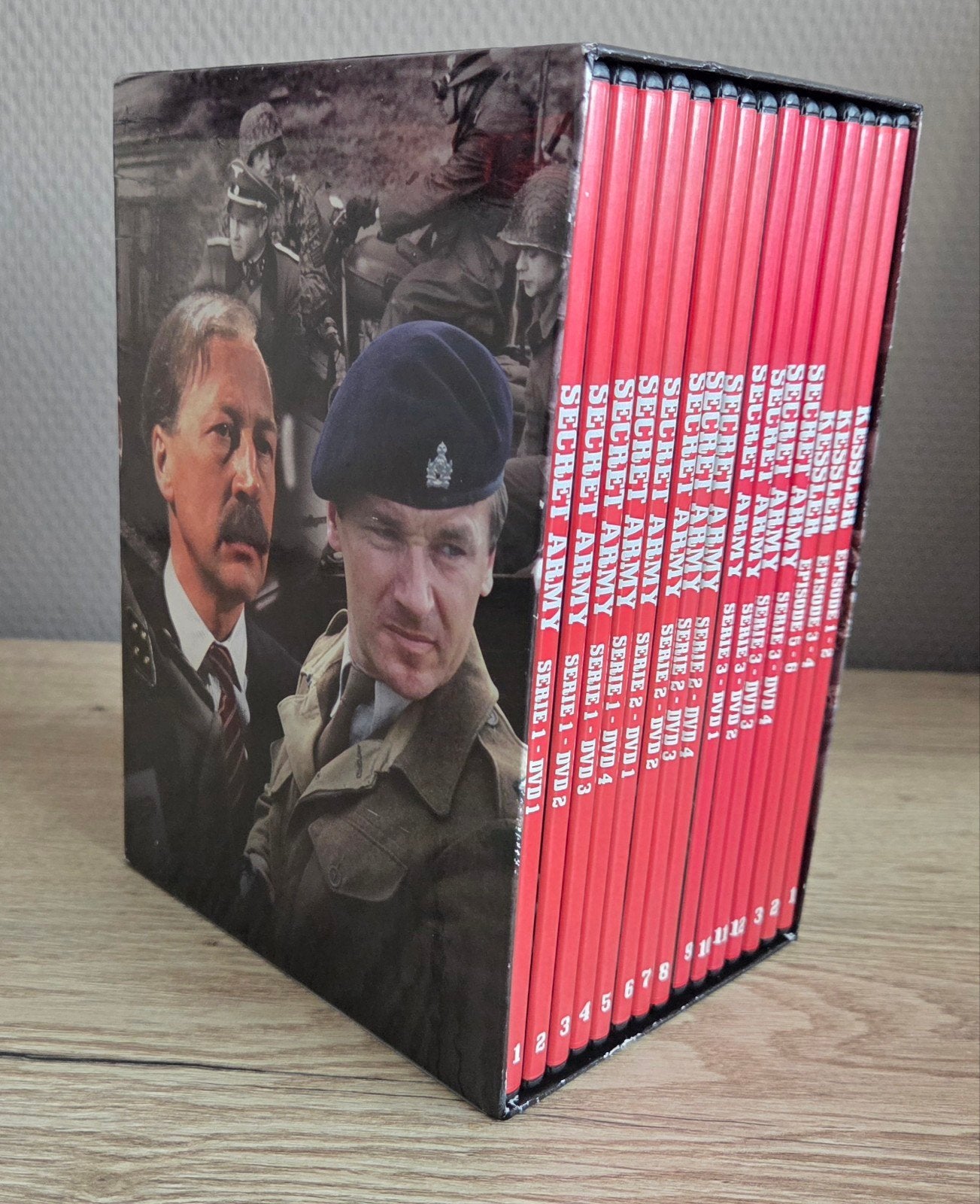 Secret Army & Kessler - Complete Serie DVD Box (Nieuwstaat), Nederlands, Drama, Ophalen of Verzenden, Zo goed als nieuw