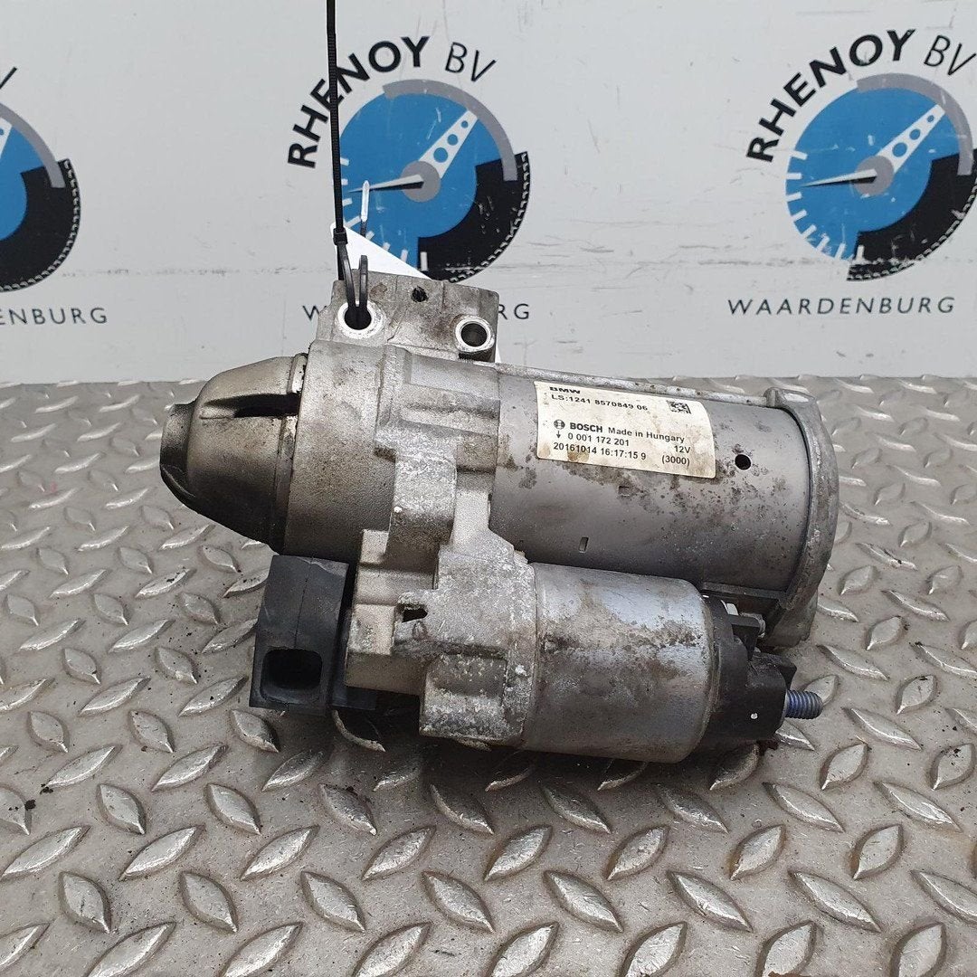 BMW 1 SERIES STARTMOTOR 2016, Ophalen of Verzenden, Gebruikt, Stiba lid