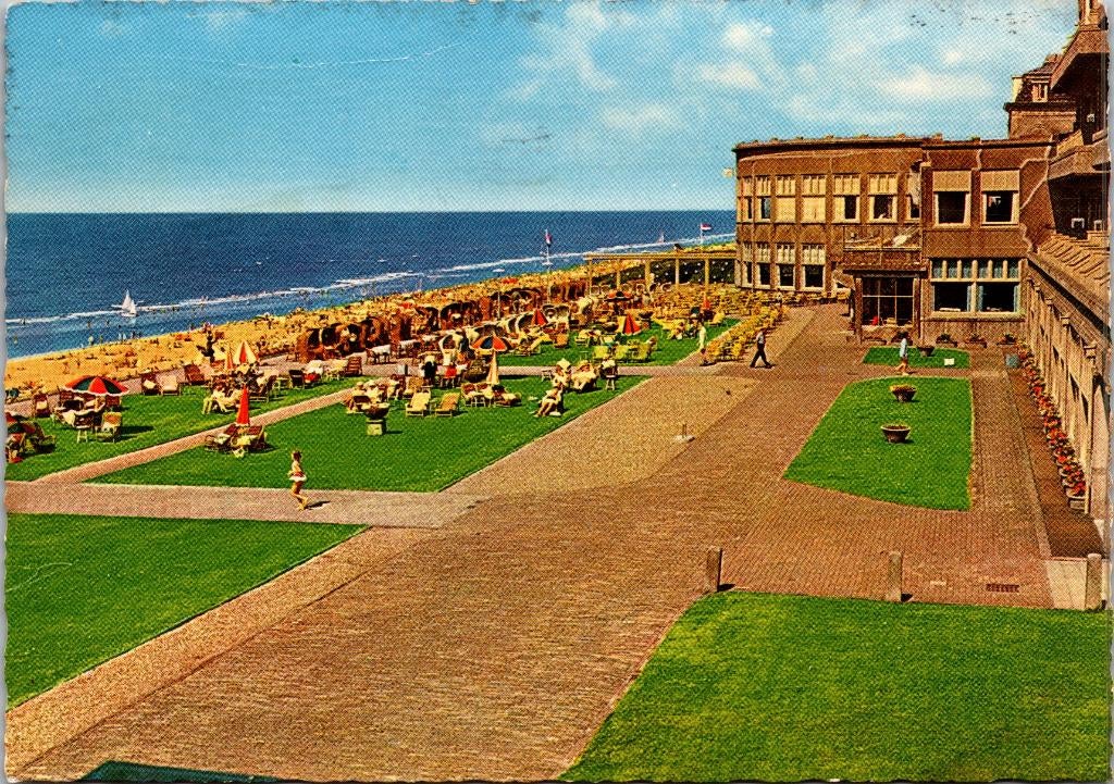 Noordwijk aan Zee - Terras Huis ter Duin, Verzenden, 1960 tot 1980, Ongelopen, Zuid-Holland
