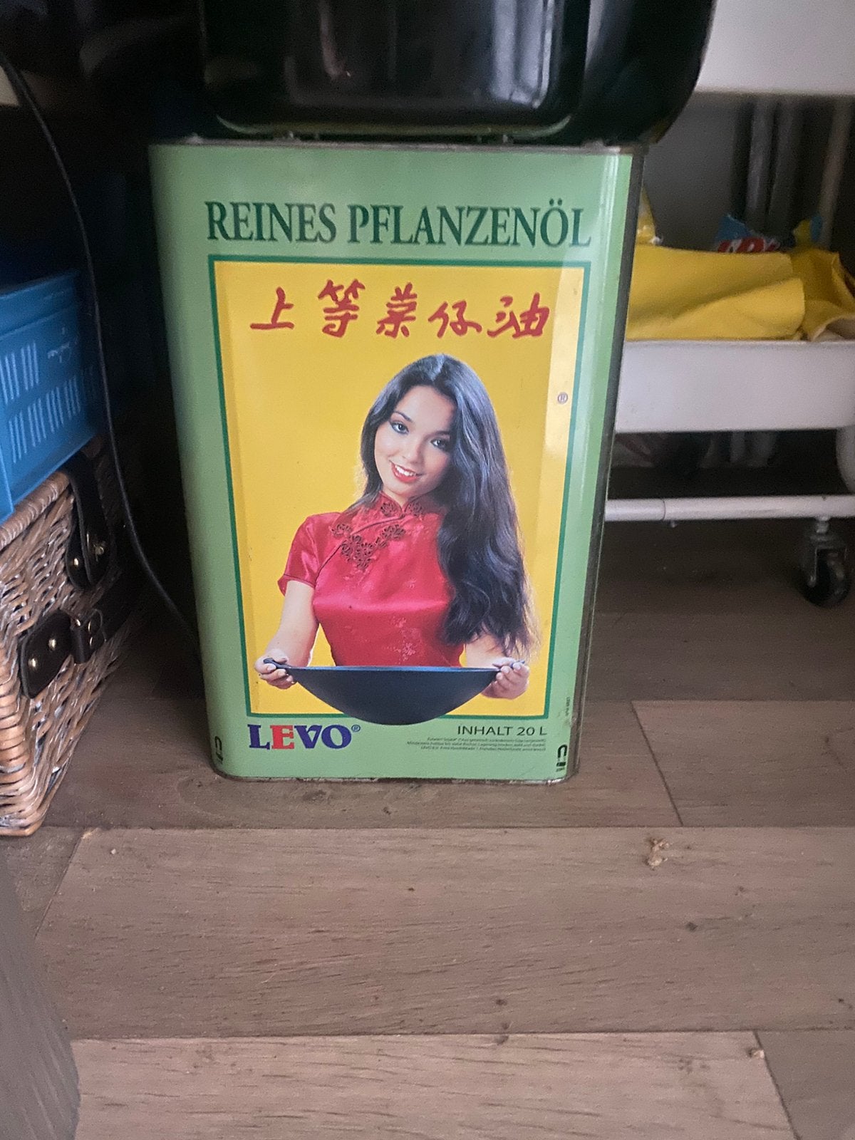 Sla olie 20 liter vat - slaolie, Ophalen, Zo goed als nieuw, Overige