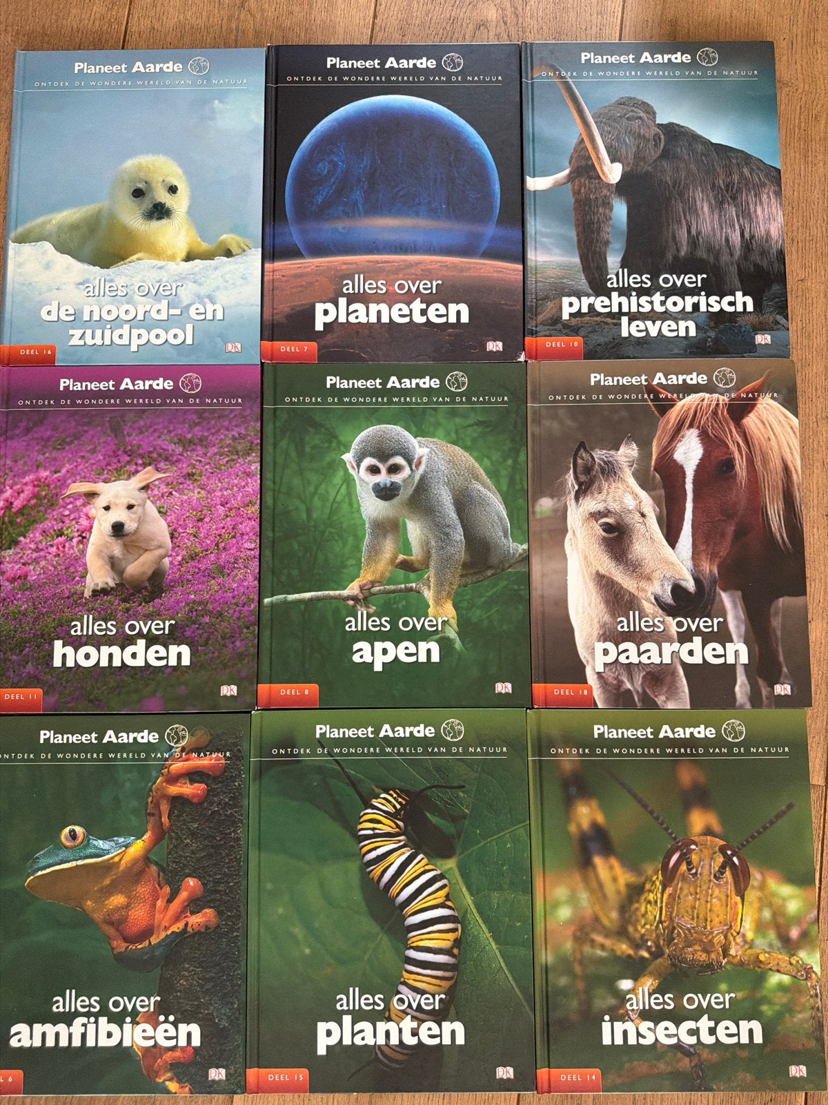 Planeet Aarde boekenreeks - encyclopedieën, Ophalen, Zo goed als nieuw, Natuur algemeen