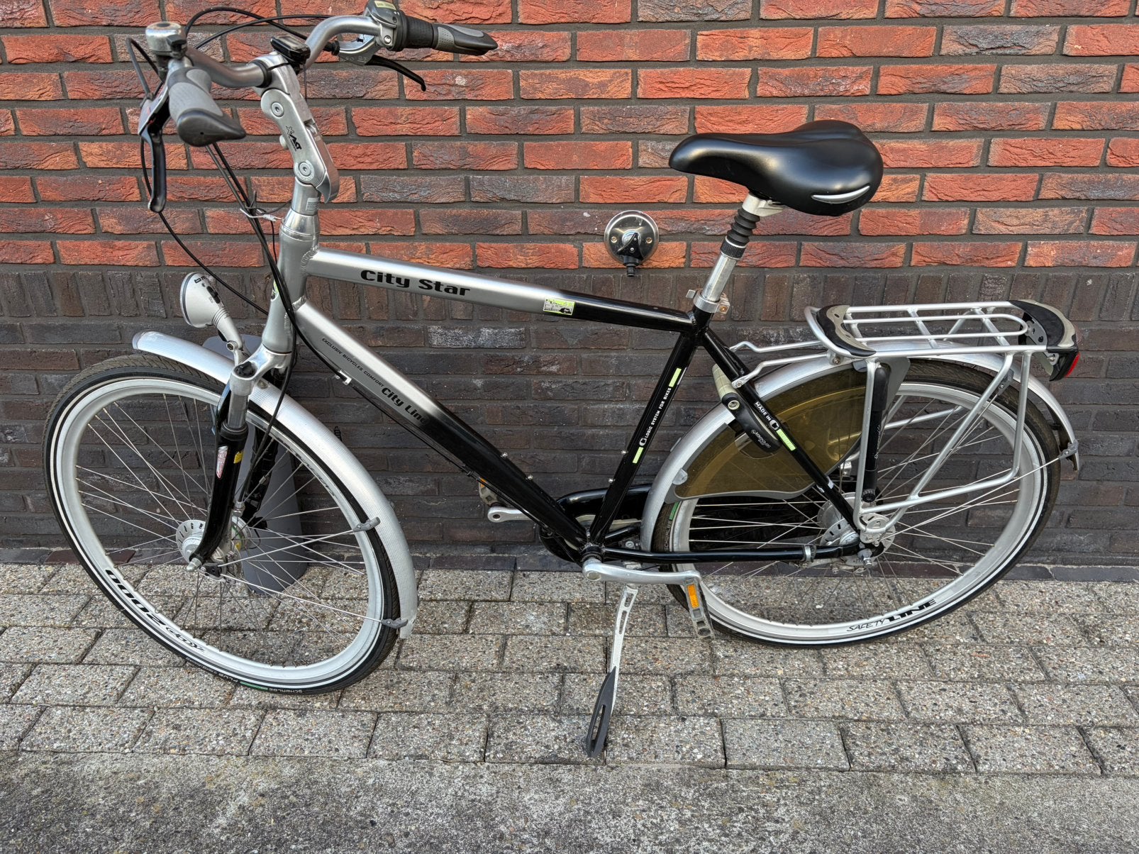 City Star City line herenfiets ( Gazelle - Batavus ), Ophalen, Versnellingen, Zo goed als nieuw, Gazelle