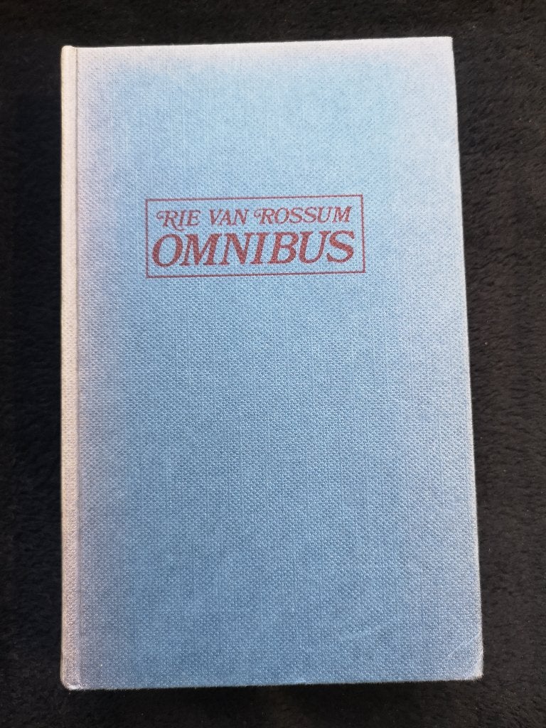 Rie van Rossum, Omnibus, Ophalen of Verzenden, Gelezen