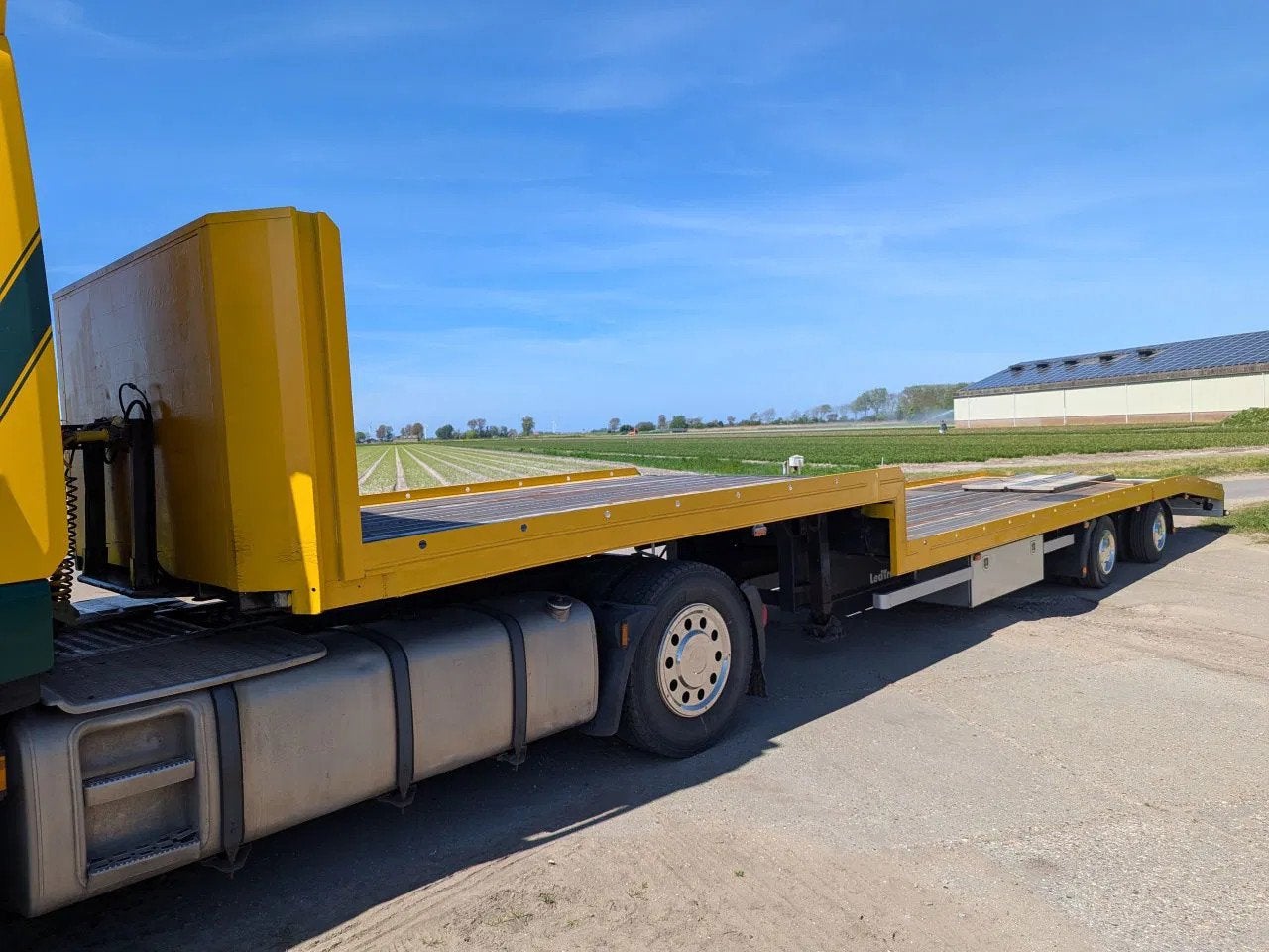 Leci Trailer Semi Dieplader (bj 1998), Auto's, Vrachtwagens, Overige brandstoffen, Bedrijf, Aanhangers en Opleggers, Te koop