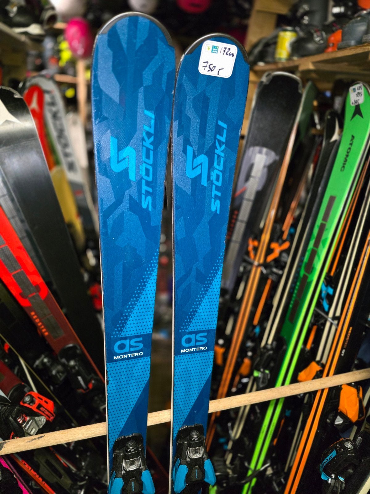172cm STOCKLI MONTERO AS ALL MOUNTAIN SL SKI VOOR KENNERS, Sport en Fitness, Overige merken, 160 tot 180 cm, Stockli, Ophalen of Verzenden