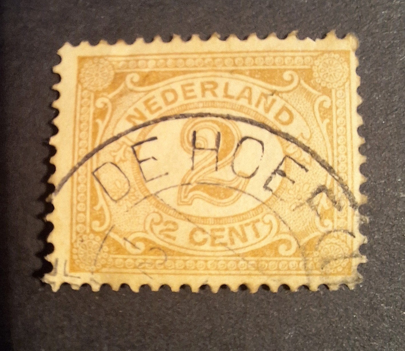 stempel DE HOEF (Ut.)  op npvh 54, Ophalen of Verzenden, Nederland