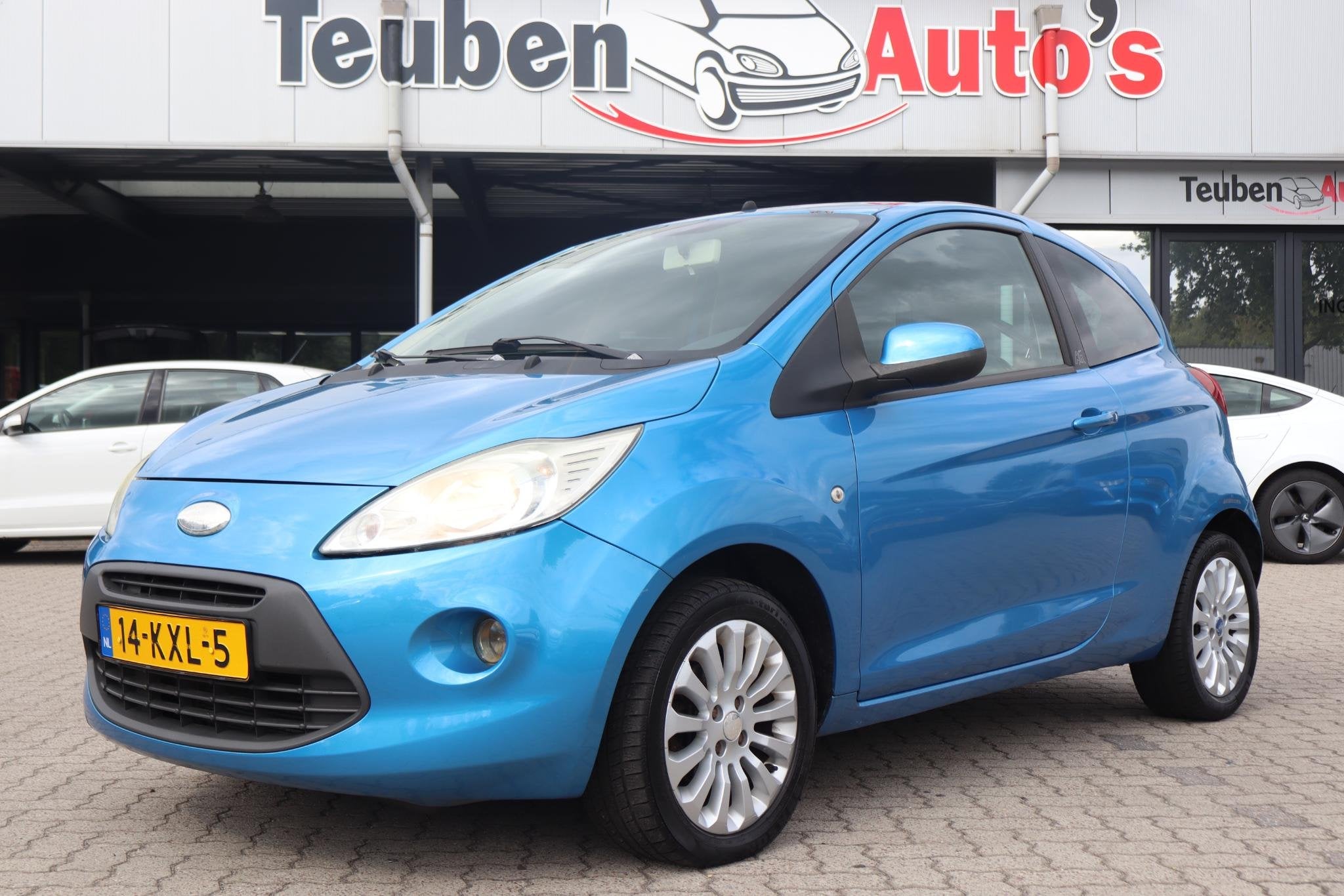 Ford Ka 1.2 Titanium NIEUWE APK | Airco | Radio cd speler |, Auto's, Voorwielaandrijving, Stof, Gebruikt, 1242 cc